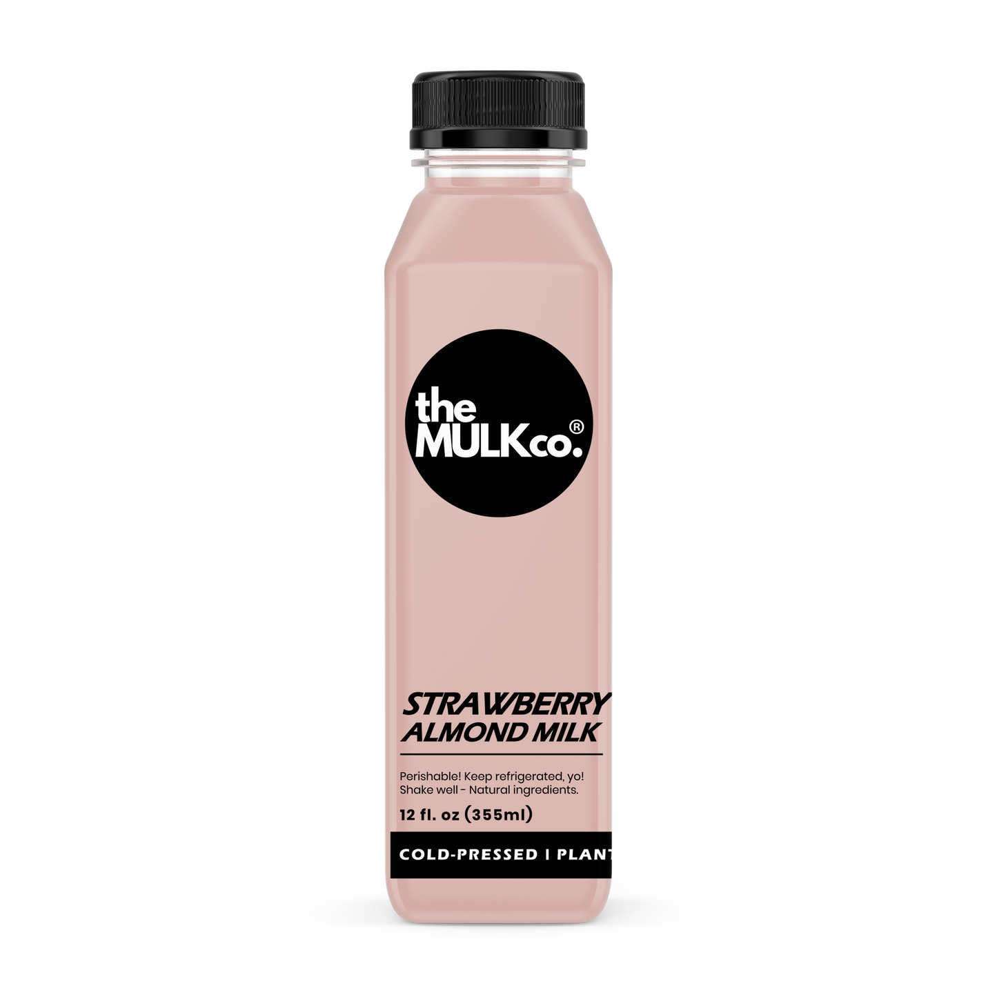 Strawberry Almond Milk - 12 oz