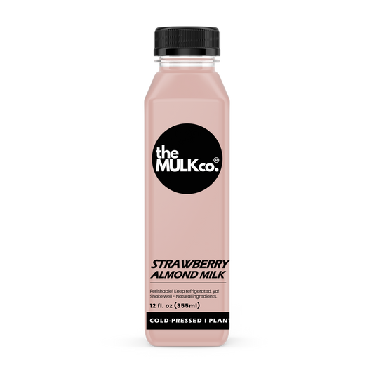 Strawberry Almond Milk - 12 oz